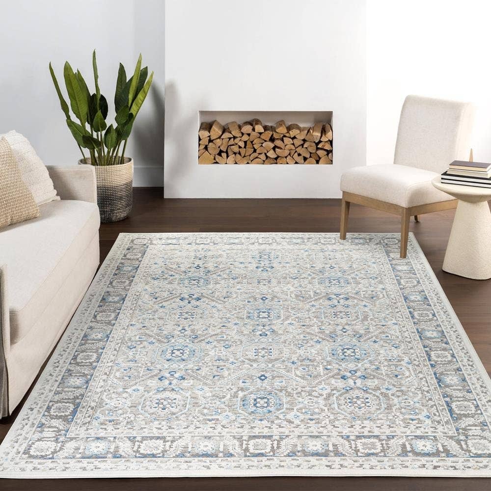 Pasargad Home - Wholesale Area Rug - Turkish Efes Design Grey/Light Gray Area Rug4