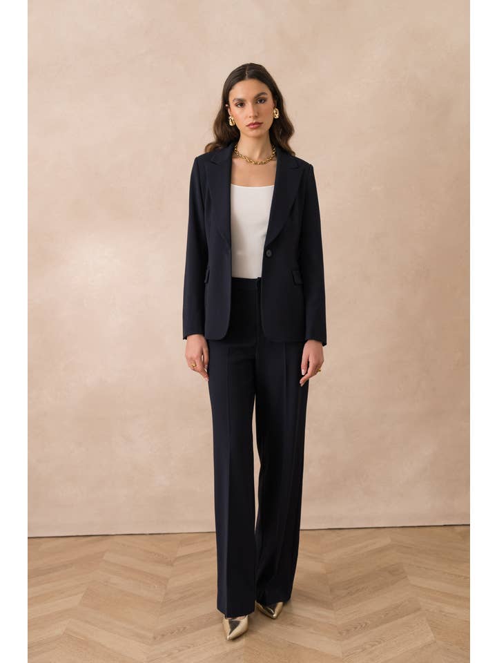 Attentif Paris – wholesale Kostymjacka – Dam – Heather figursydd kavaj för dam47