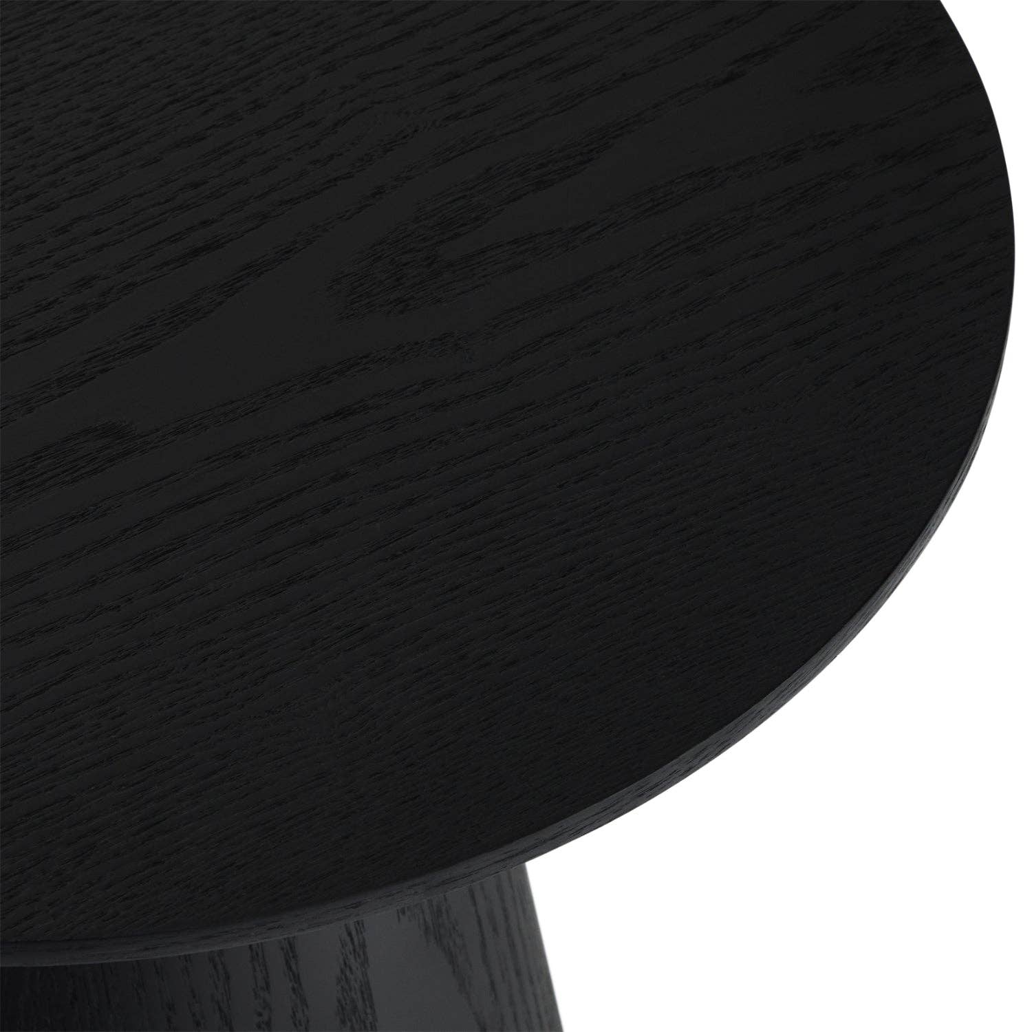 Furnhouse - Wholesale Coffee Table - Round Coffee Table Tango ø45x50 - Black Oak2