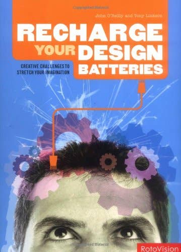 Boon Books – wholesale Crafts, hobbies and DIY – Recharge Your Design Batteries by OReilly & Linkson0