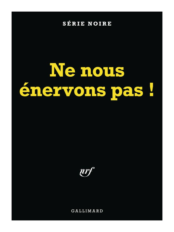 Display "Black Series - Let's not get upset!" - 30 x 40 cm for wholesale by Les Jolies Planches