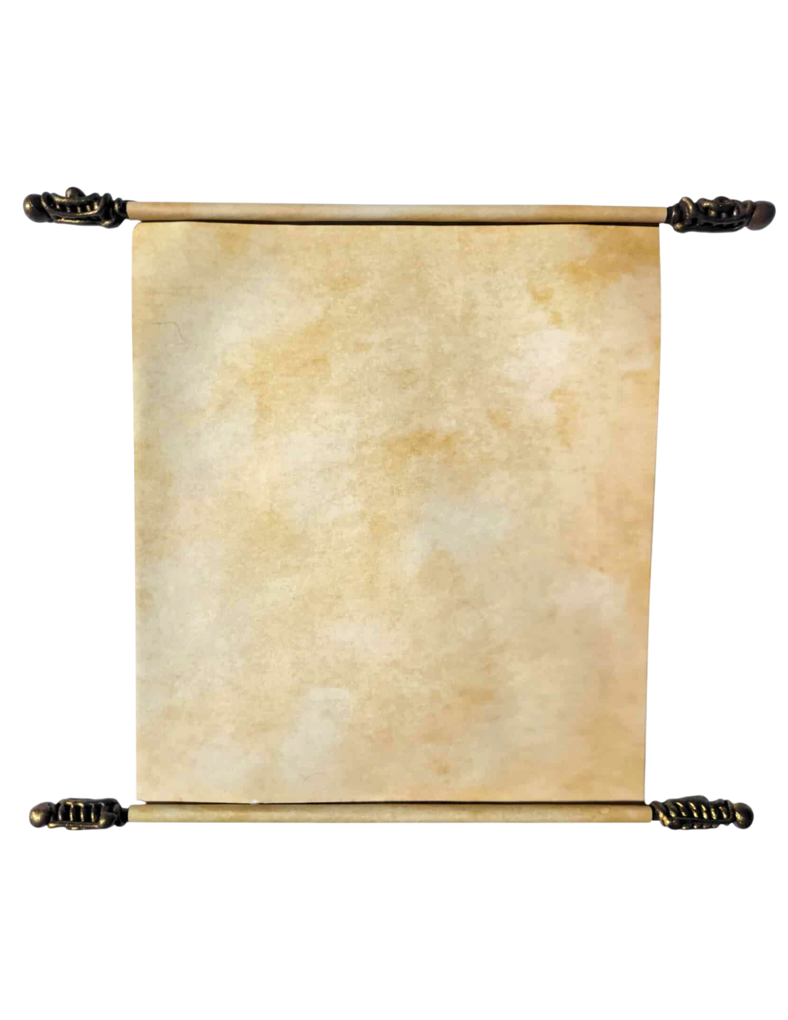 Earth Rare Oddities - Wholesale Craft Supplies - Paper Scroll with Wax Seal - on Aged Looking Paper1