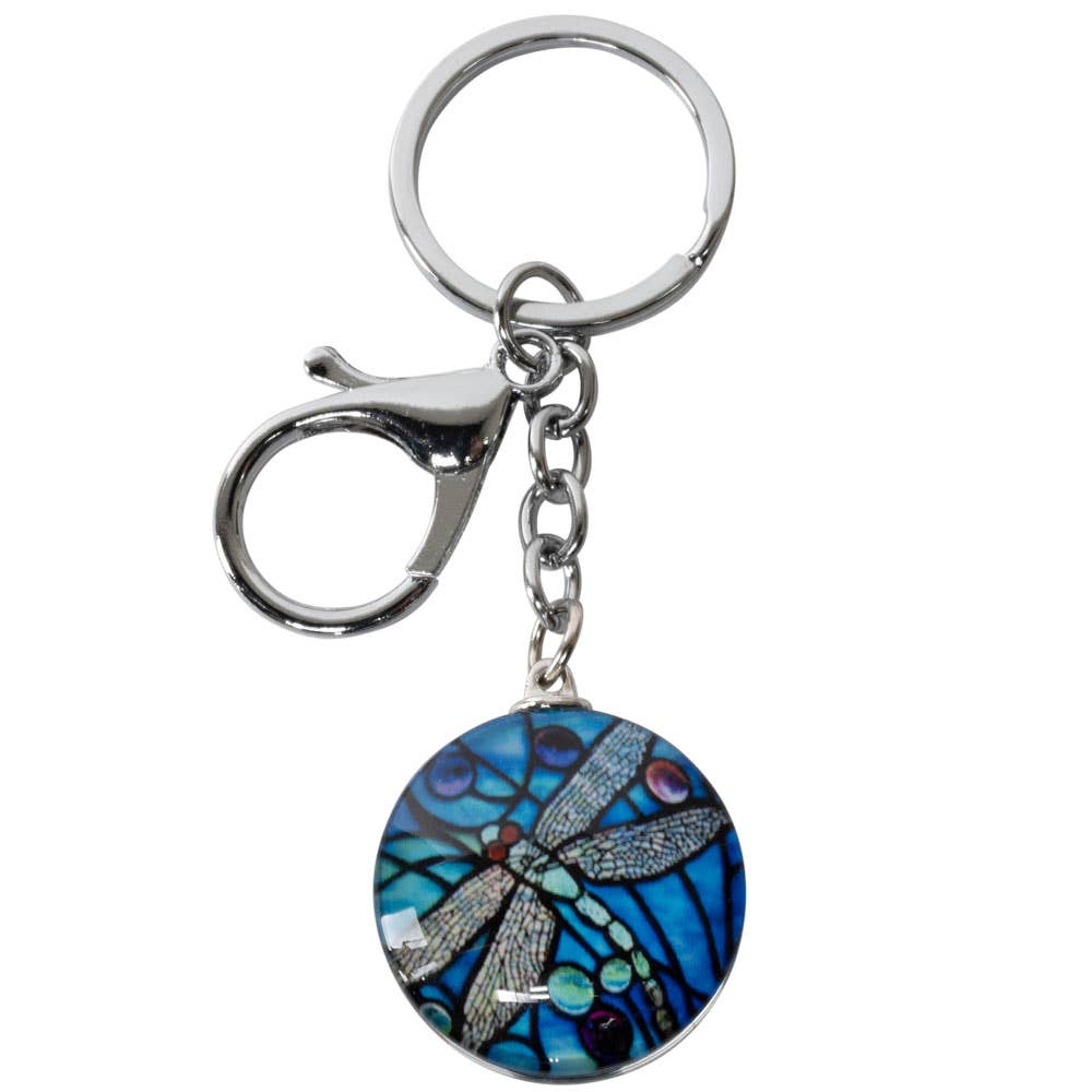 Benjamin International - Wholesale Keychain - Women's - DRAGONFLY ACRYLIC ASSORTED KEYCHAIN1