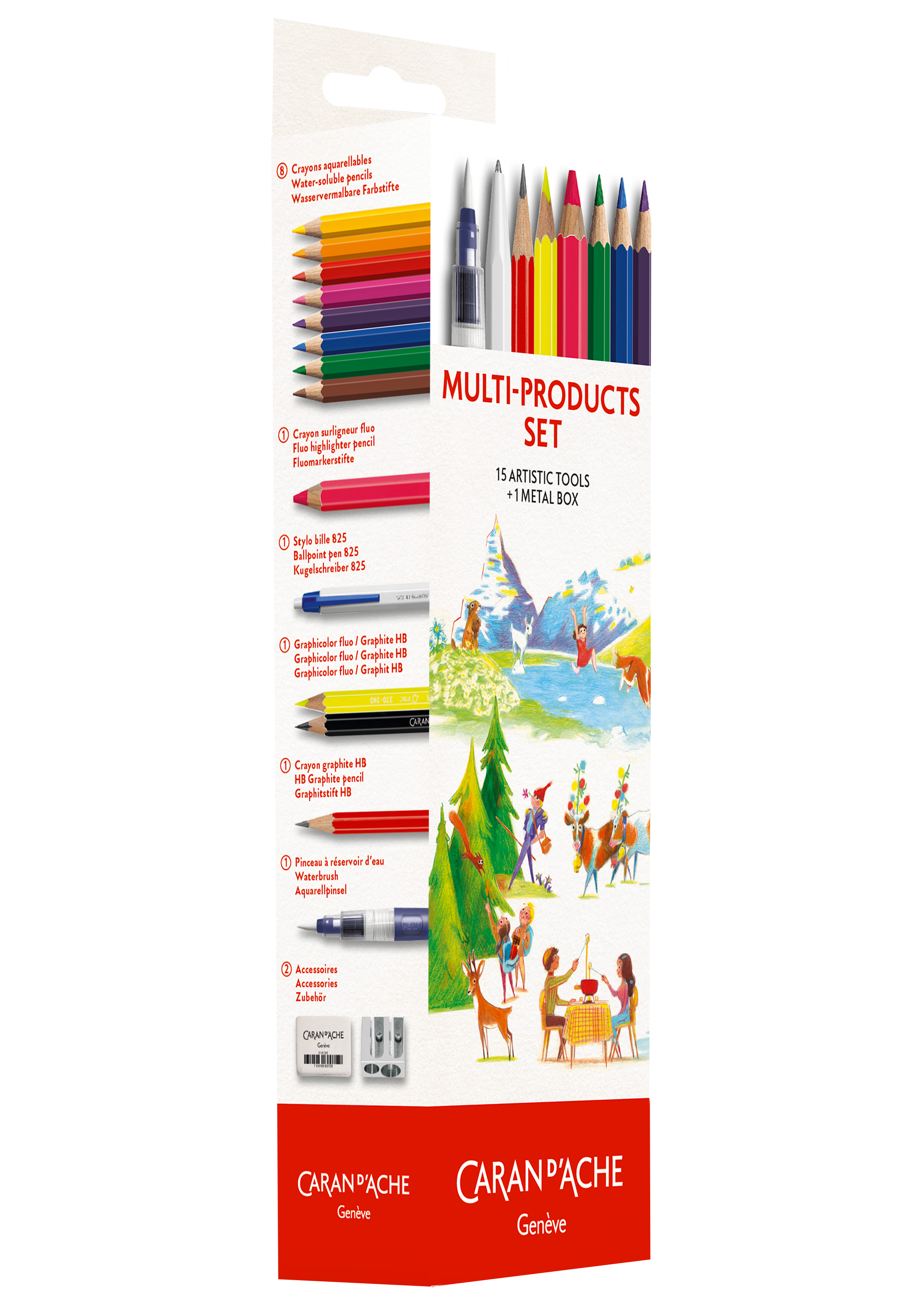 Caran d'Ache - Wholesale Pencil - Multi-product Set1