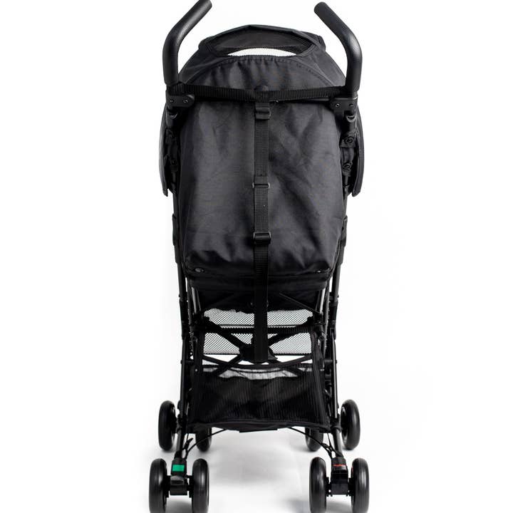 Roma – Großhandel Kinderwagen – Baby – Roma Rizzo 2 - Teddy Schwarz, kompakter Kinderwagen3