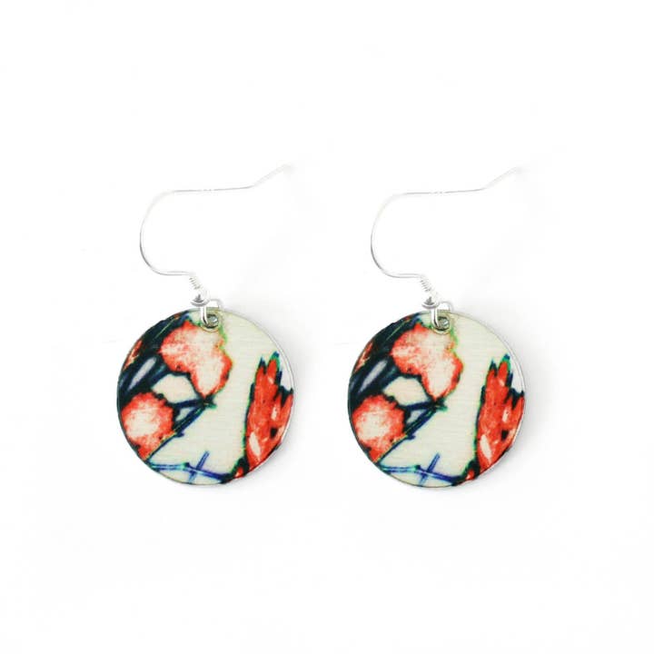 Gillian Arnold Jewellery - Venta al por mayor Juegos de joyas - Juego de pendientes con forma de rama de mandarina de inspiración botánica. Judío elegante3