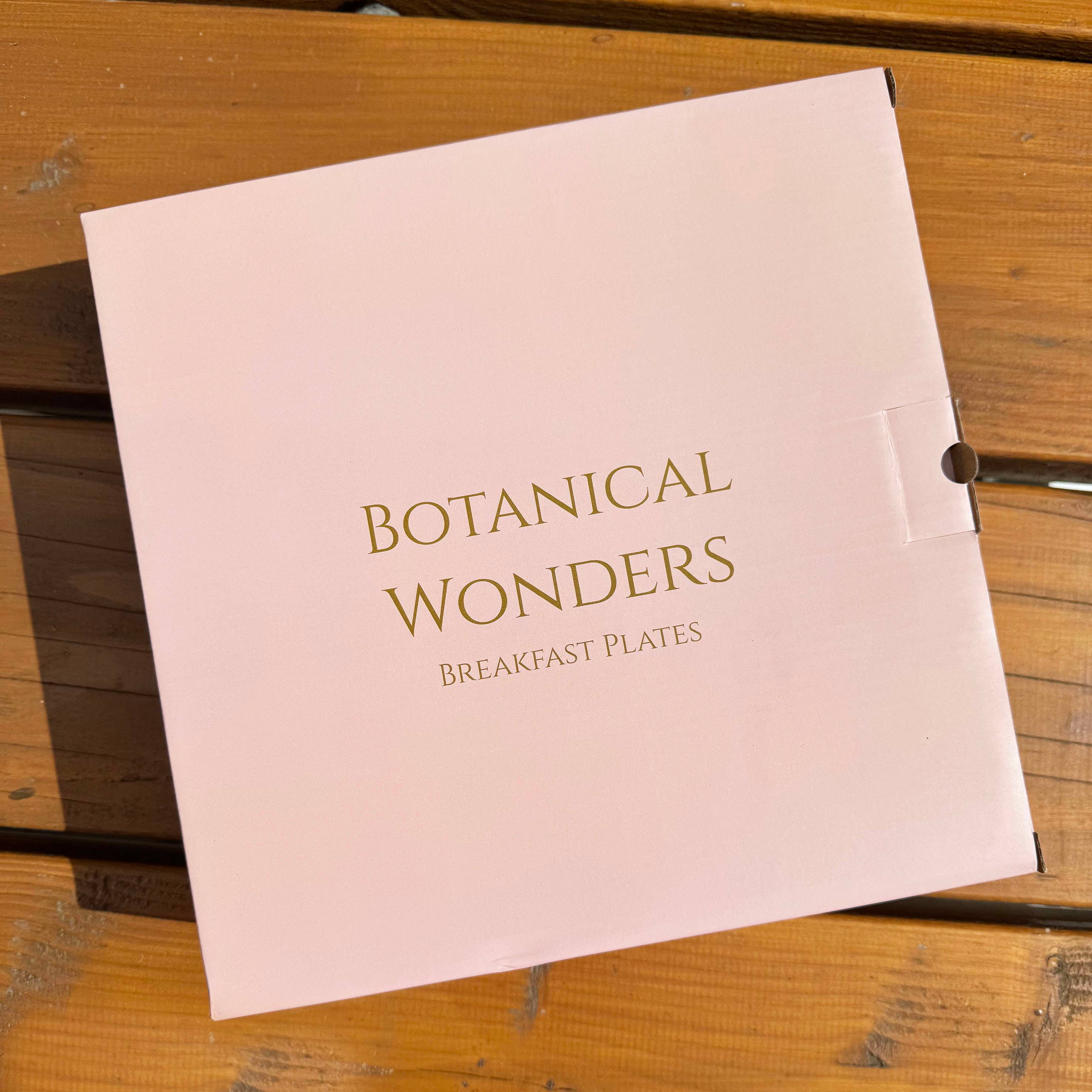 Bordy's - Wholesale Dinner Plate - Botanical Wonders - Set of 4 Breakfast Plates2