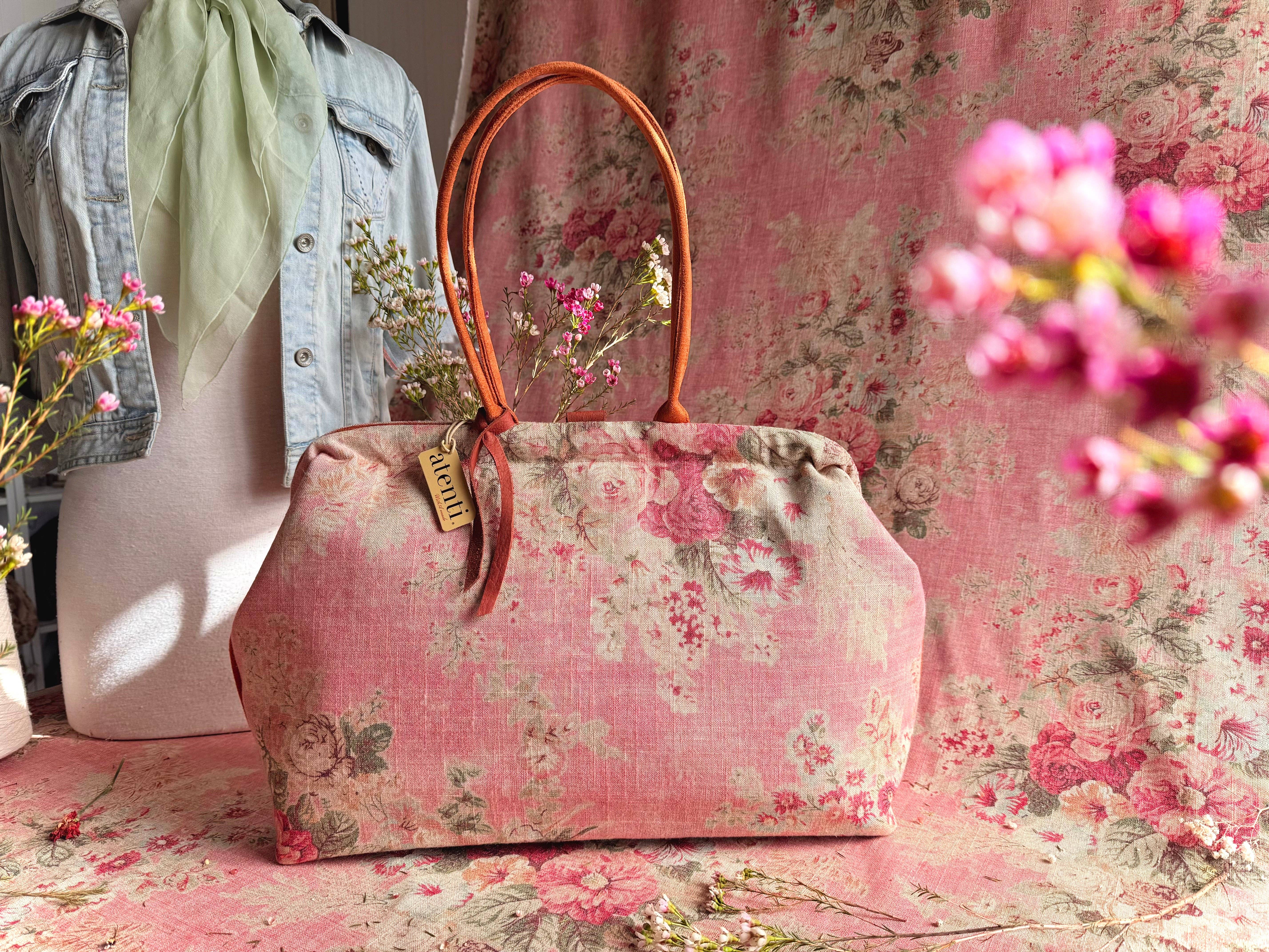 Atenti - Wholesale Tote Bag - Women's - Rosewood Pioneer7