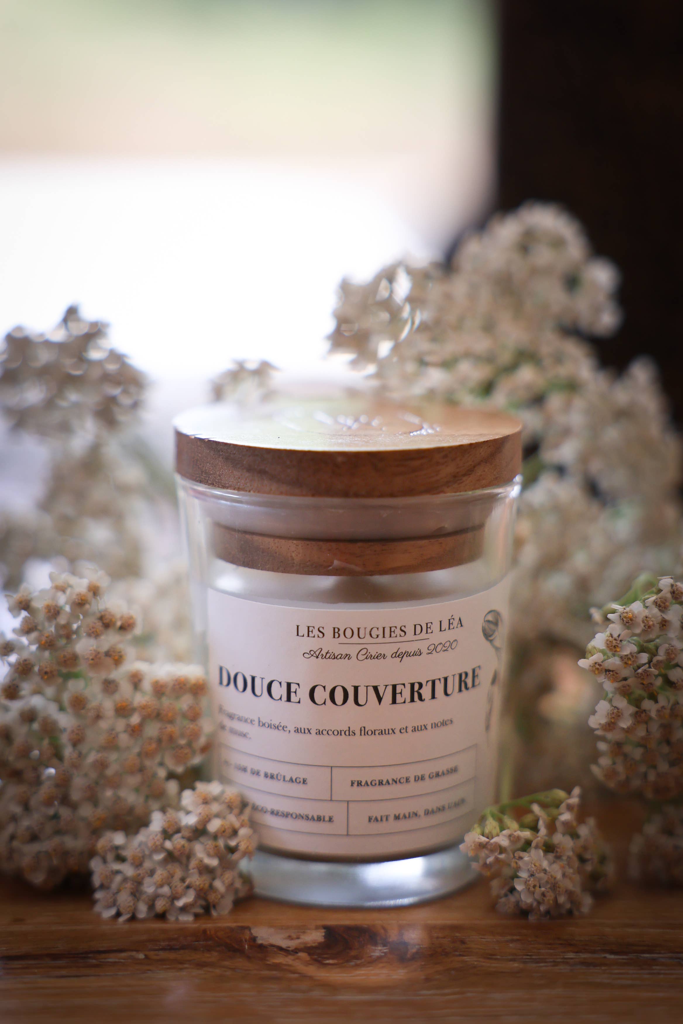 Les Bougies de Léa - Vendita all'ingrosso Candela in vasetto - Candela Soft Cover - Piccola