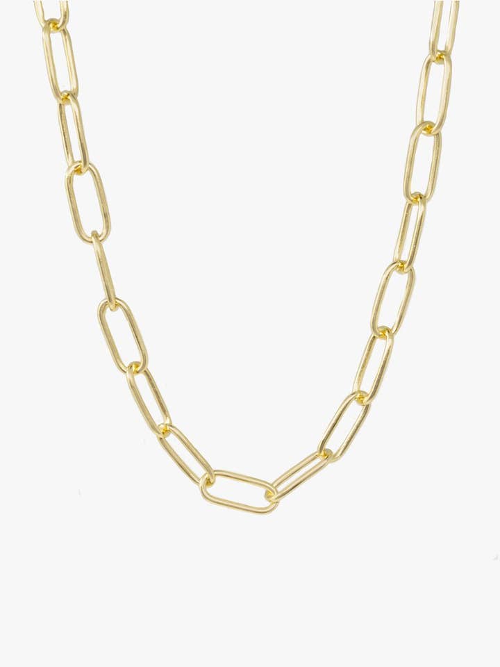 TESSA CHAIN LINK NECKLACE for wholesale by Cupcakes and Cashmere