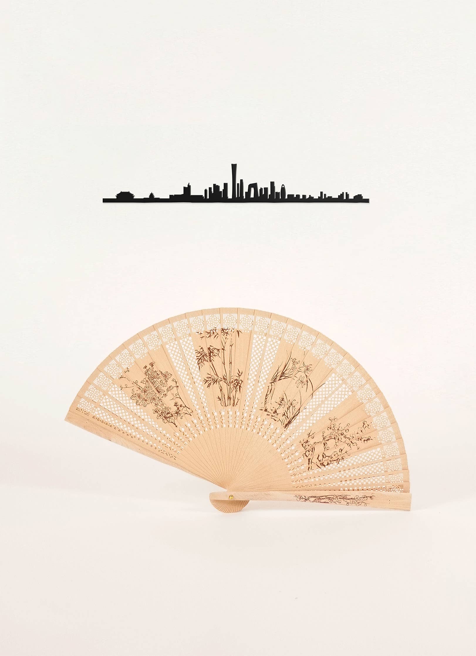 The Line - Wholesale Wall Accent - Wall Decor - Beijing Skyline - Mini (19cm)0