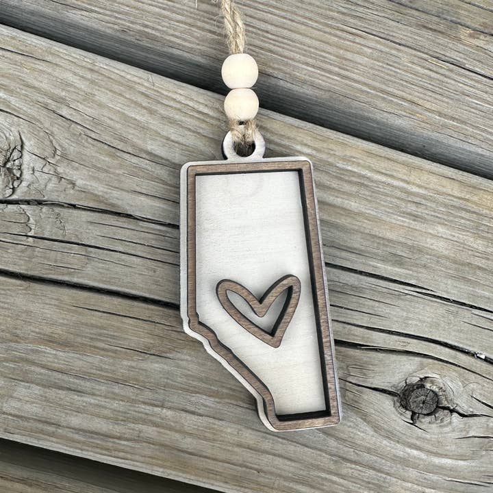 The craft cochrane - Wholesale Ornament - Alberta Love- Christmas ornament- Farmhouse ornamentÂ