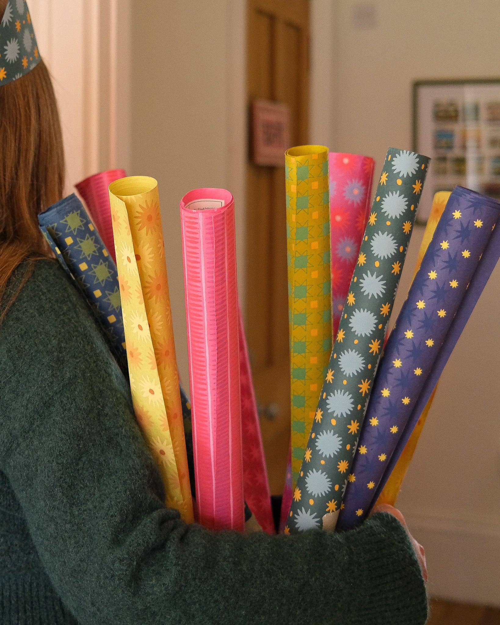 East End Press - Vente Feuille de papier cadeau - Papier cadeau Midnight Sky1