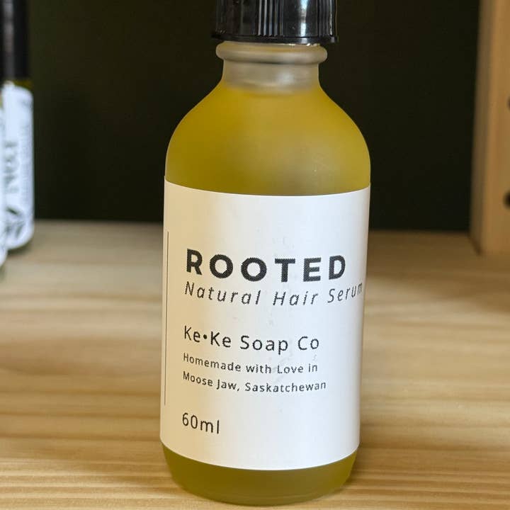 Rooted - Natural Hair Oil for wholesale by Ke•Ke Soap Co