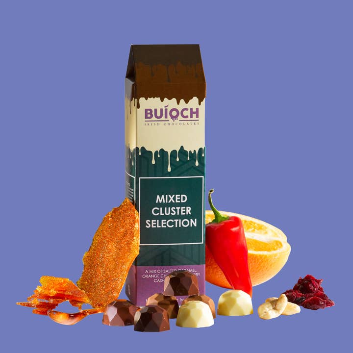 BuÃoch Irish Chocolates - Wholesale Chocolate Box - Mixed Cluster Selection