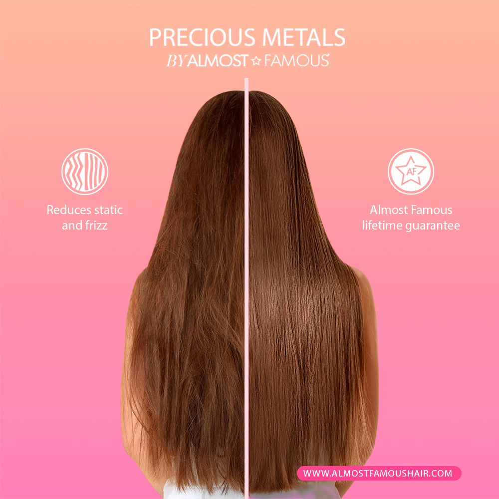 Almost Famous - Wholesale Straightener/Flat Iron - MaxLength 1" Flat Iron with Rose Gold Titanium Plates7