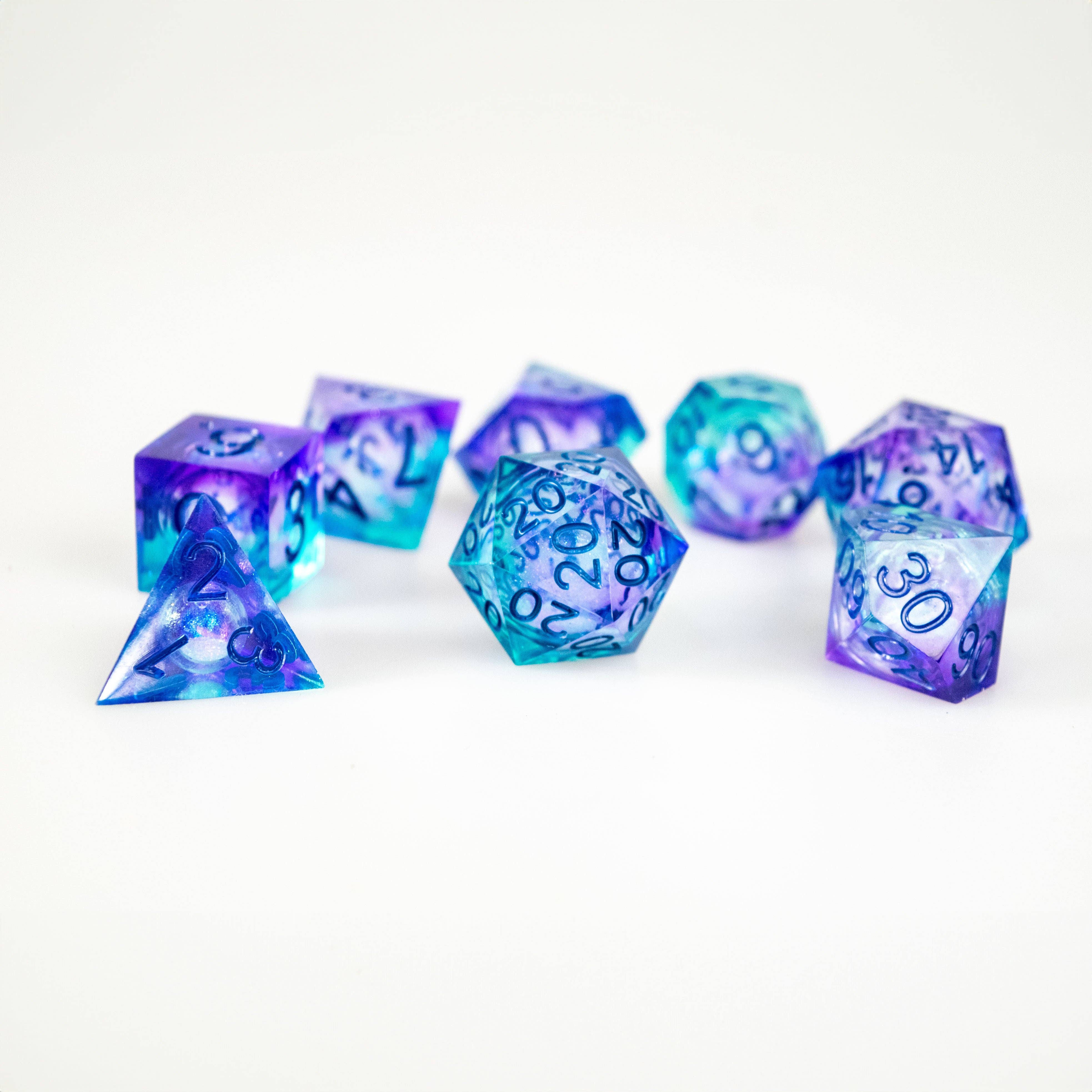 We Geek Together - Wholesale Dice - Natural 20 Liquid Core Dice8