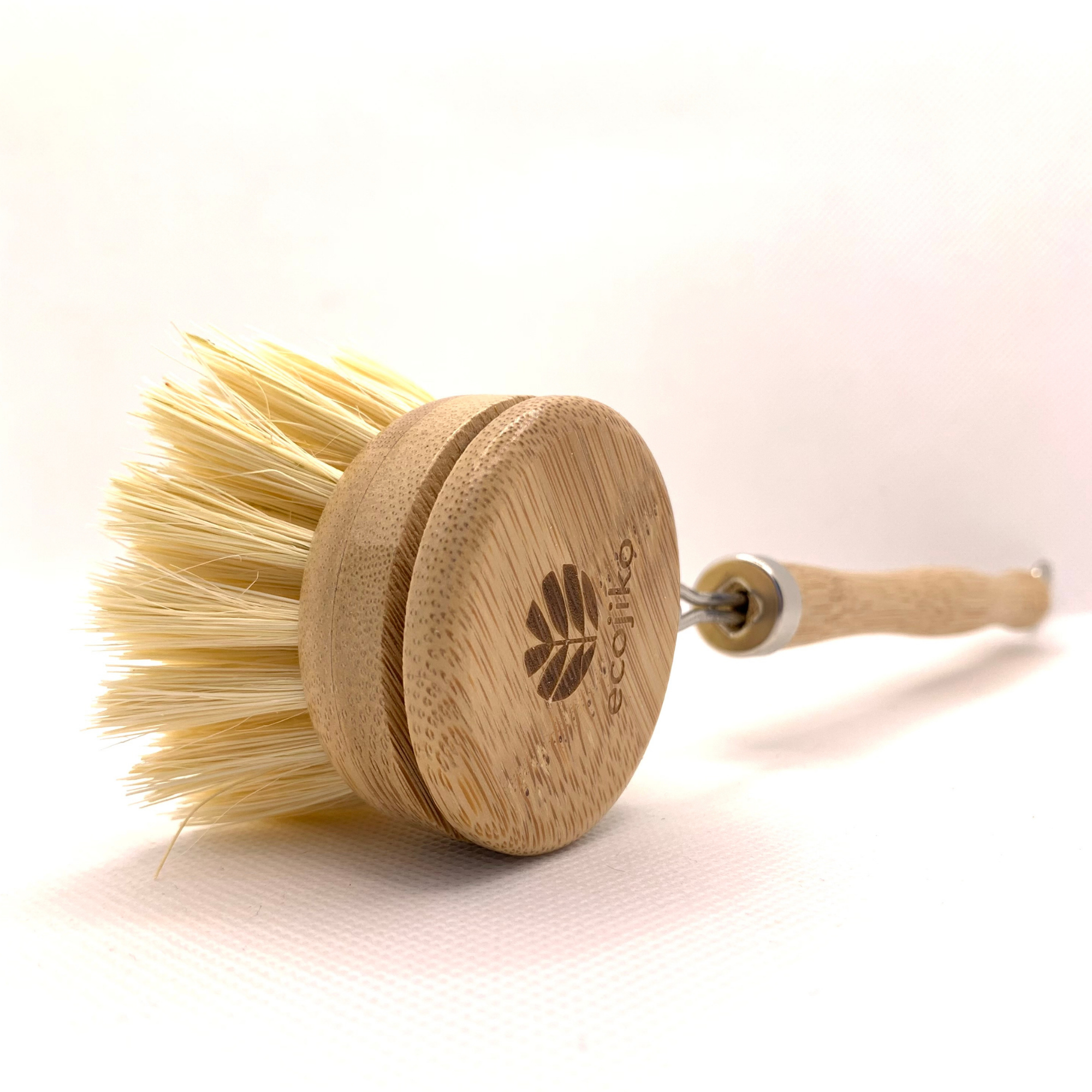 ecojiko – wholesale Cleaning brush – Personalised Long Handled Bamboo Dish Brush4