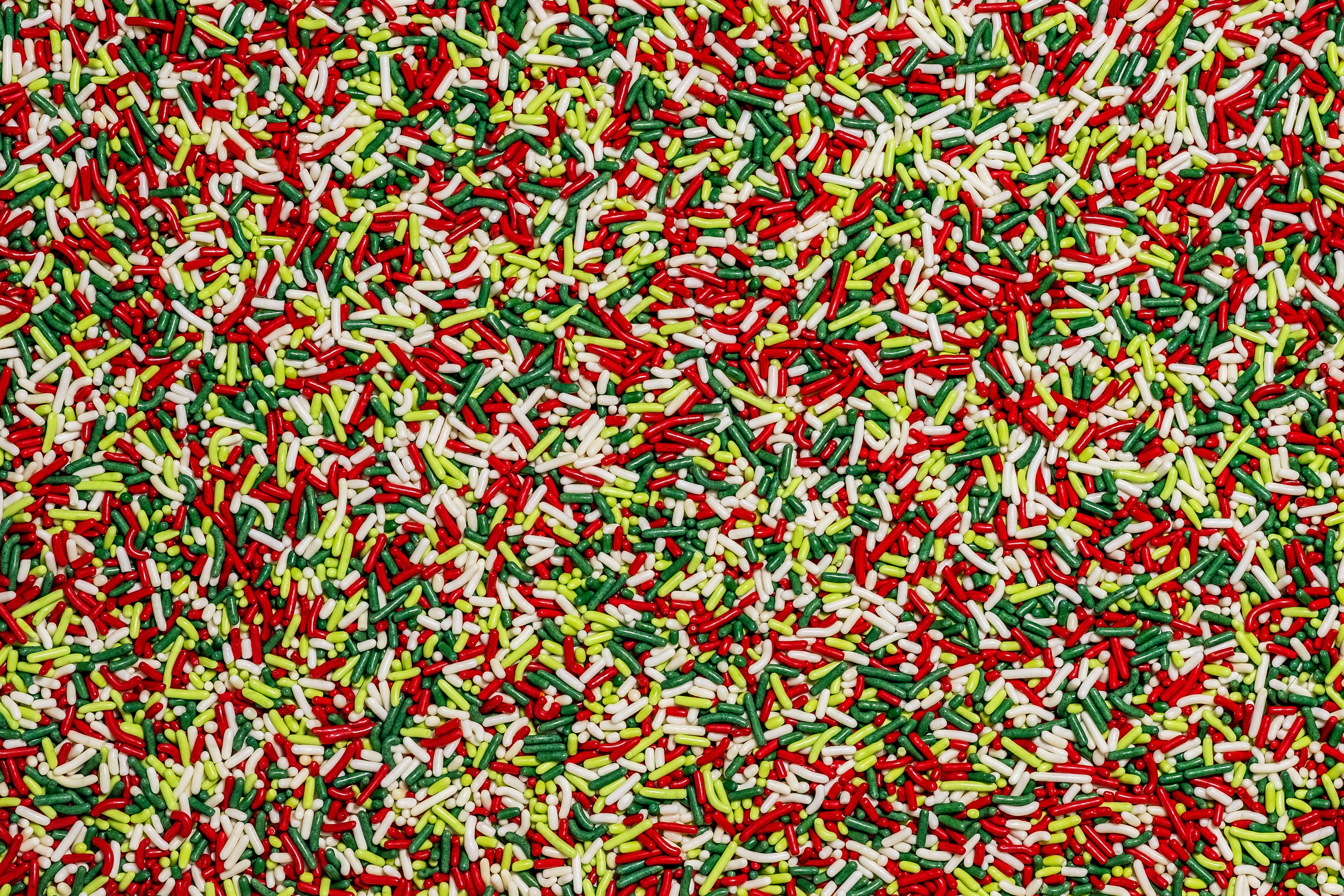 Supernatural - Wholesale Sprinkles - Dye-Free Christmas Softies Sprinkles, 3oz2