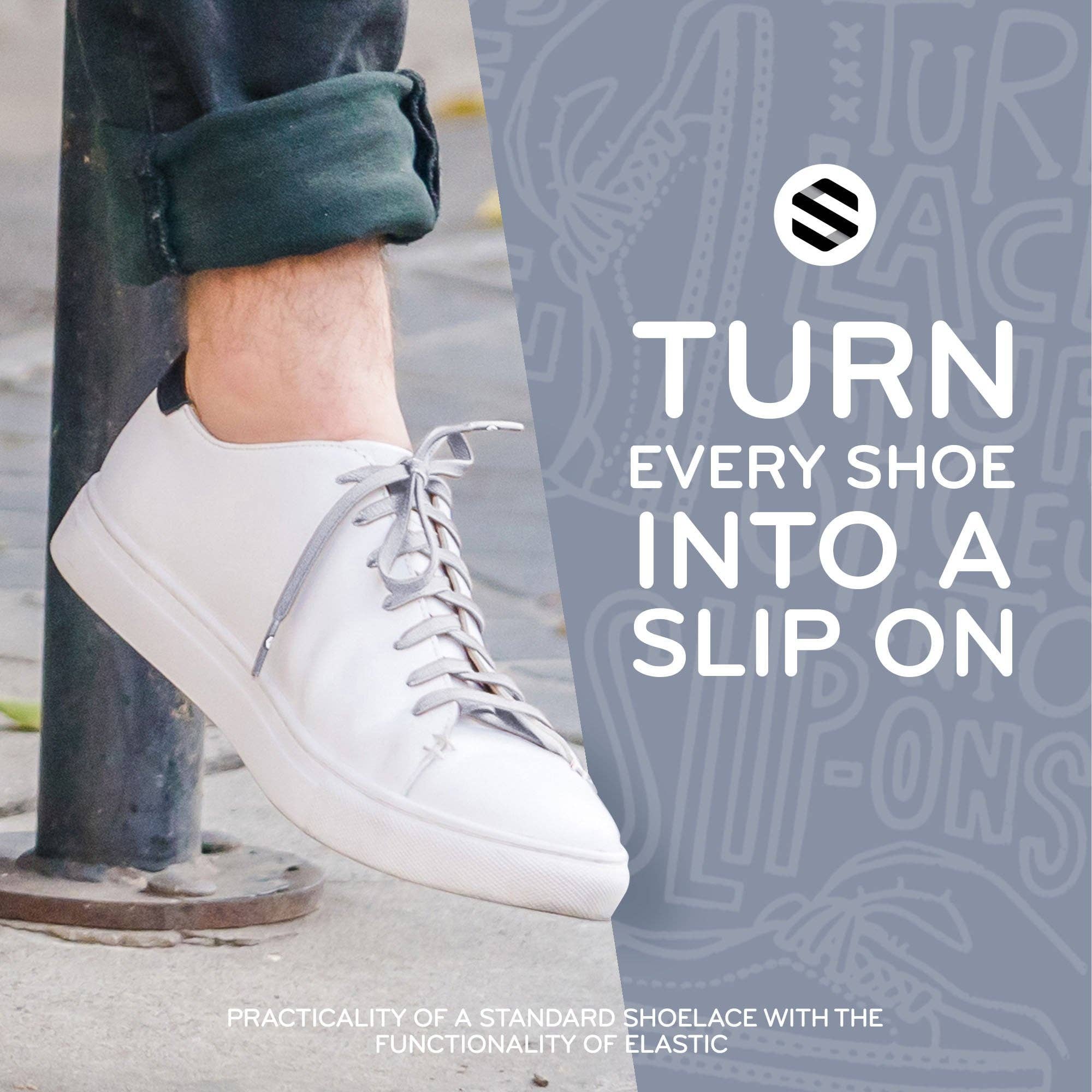 The Original Stretchlace - Vendita all'ingrosso Lacci per scarpe - Unisex - Lacci per scarpe elastici piatti41