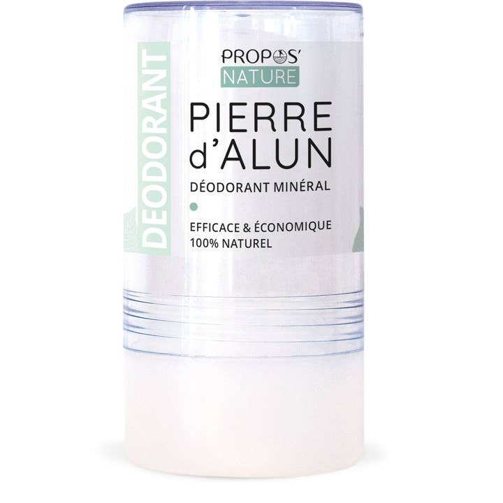Propos'Nature - Venta al por mayor Desodorante - Unisex - Desodorante en Barra Piedra de Alumbre - 100% Natural - 115g