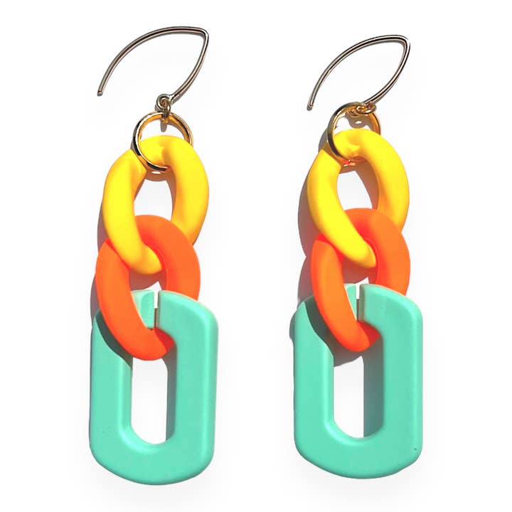 MPR x IMAGINARIUM: Sunrise Surprise Earrings for wholesale by Meghan Patrice Riley