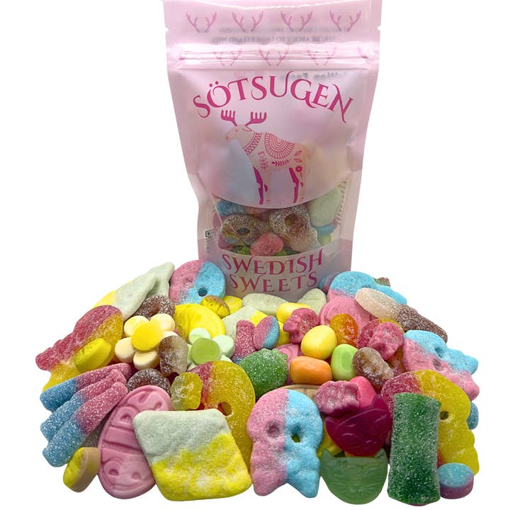Bubs Mix With Swedish Candy 1/2lb Bag (12 Pack) for wholesale by Swedish sweets Wholesale LLC