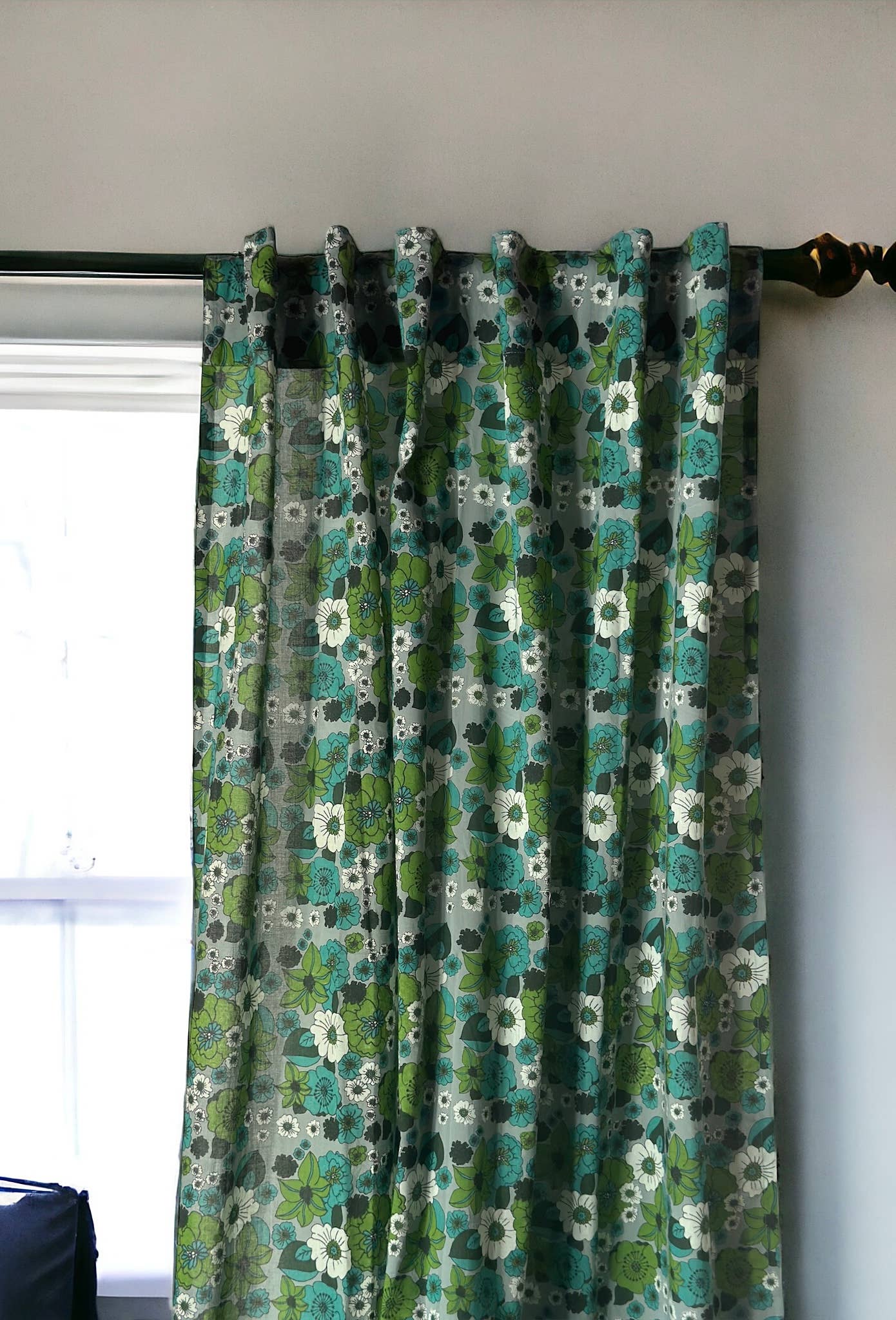 Annahmol - Wholesale Curtain - Vintage Inspired Botanical Sheer Curtains: Assorted Prints19