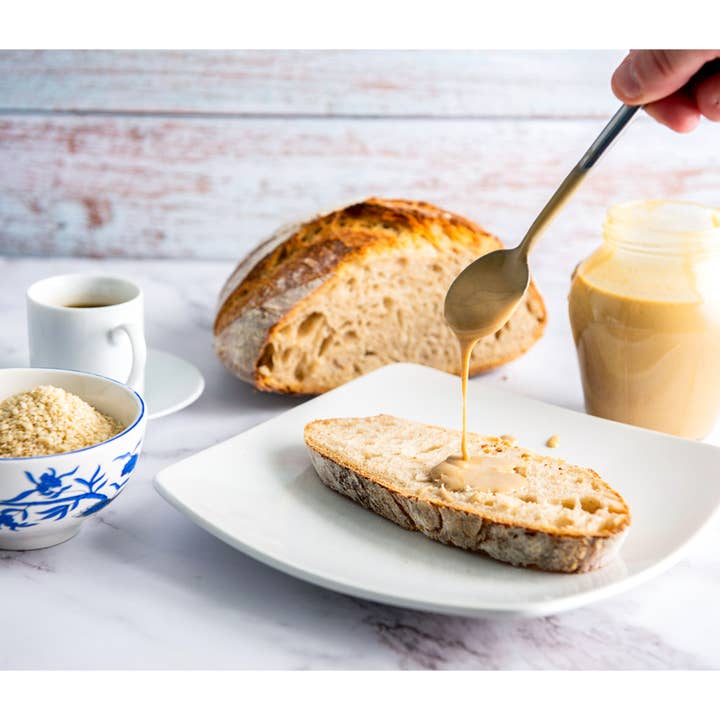 SESAME KINGDOM – wholesale Nut butter – Sesame Kingdom Organic Stone-Ground Tahini - Jar