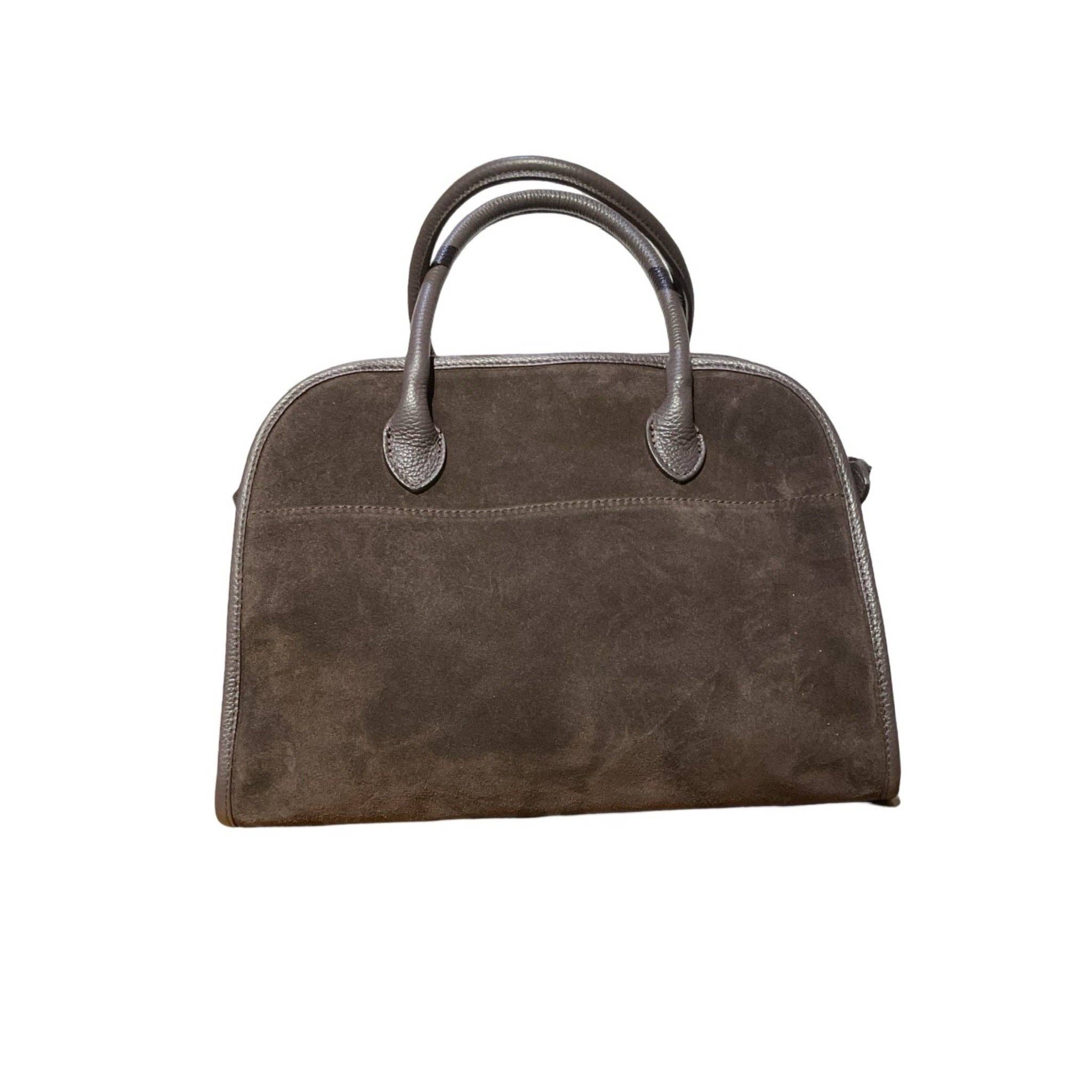 Louisa lee - Wholesale Top Handle Bag - Women's - BENNIE SUEDE LEATHER SHOULDER BAG3