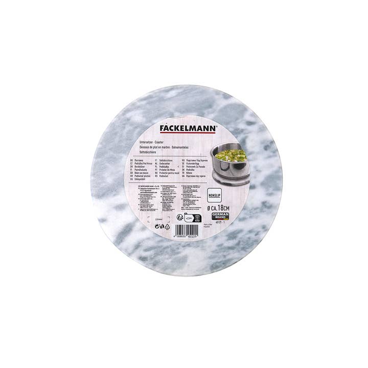 Fackelmann - Wholesale Cutting Board - Fackelmann Basic 18 cm round marble trivet4