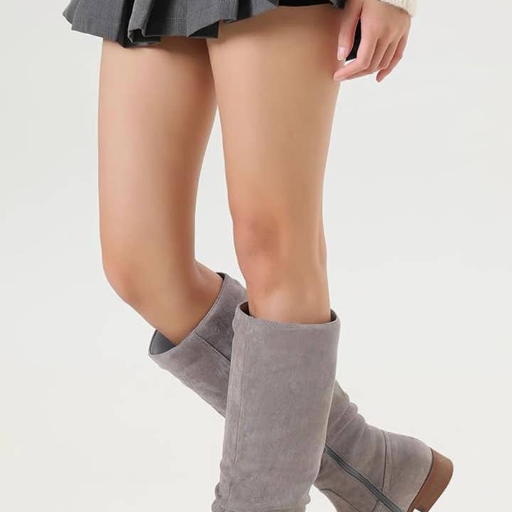 Knee High Western Boots for wholesale by Whiskey & Lace Outfitters /The Longhorn Hippie Co.