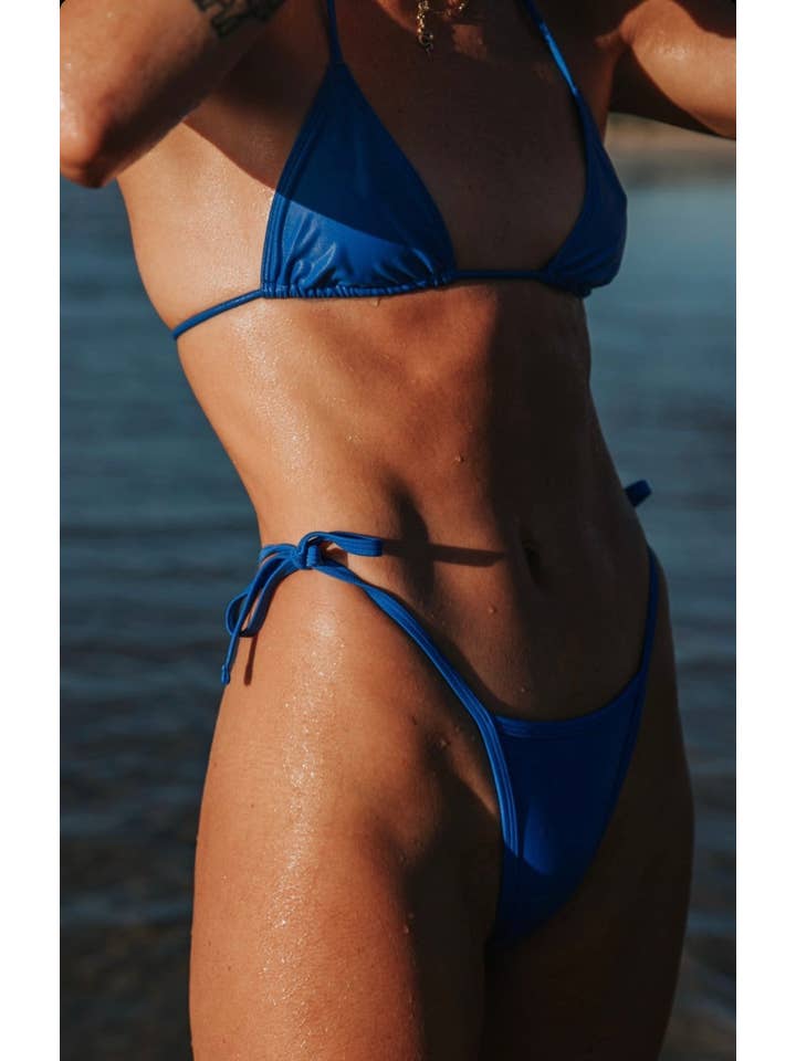 OS Swim - Wholesale Swim Bottoms - Women's - Ashley Bikini Bottom - Electric Blue4