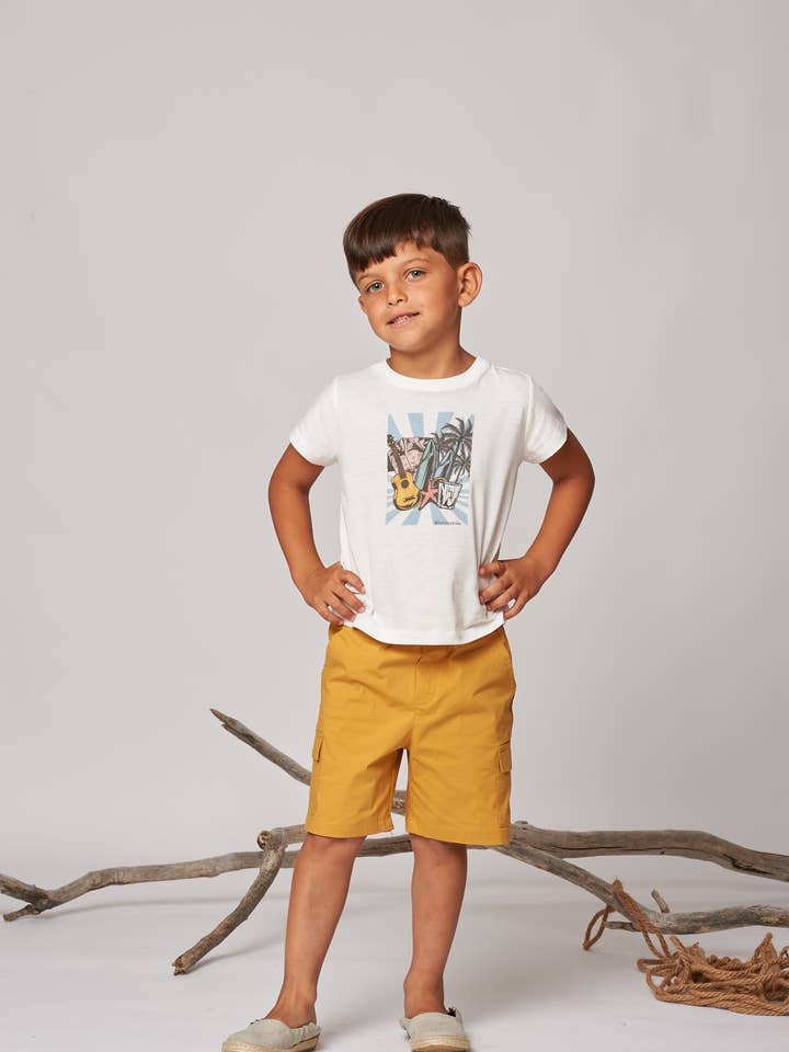 Bermuda van stof voor wholesale door LaTitta