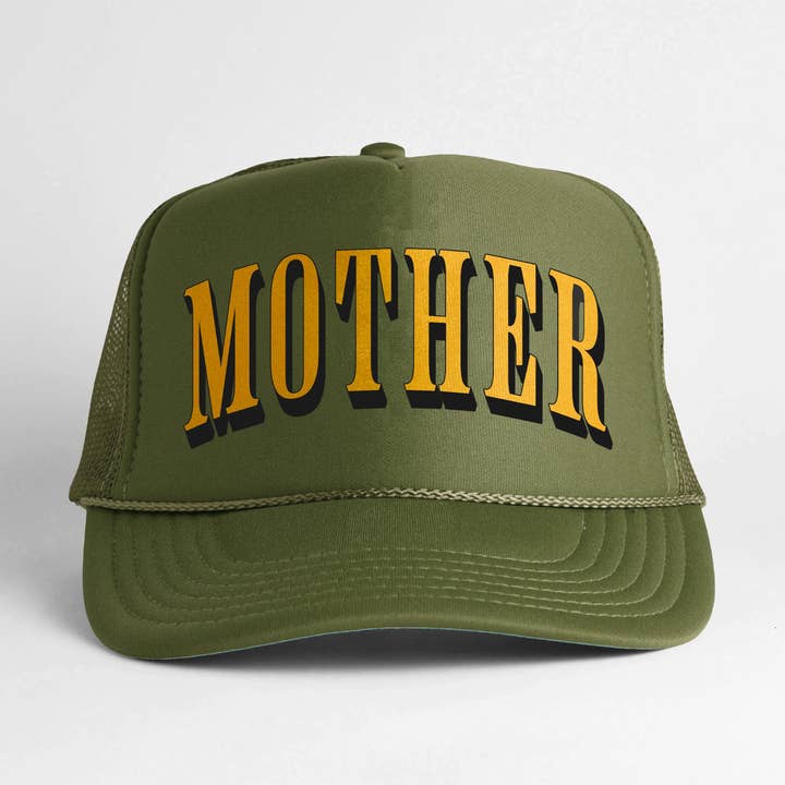 Retro Mother Trucker Hat for wholesale by House of Lulu