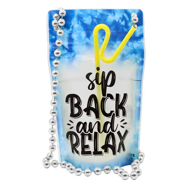 NeckSip - Vente Sacs pour bouteilles de vin - Sip Back And Relax - Sachets à boisson portables (12 oz | paquet de 2)10