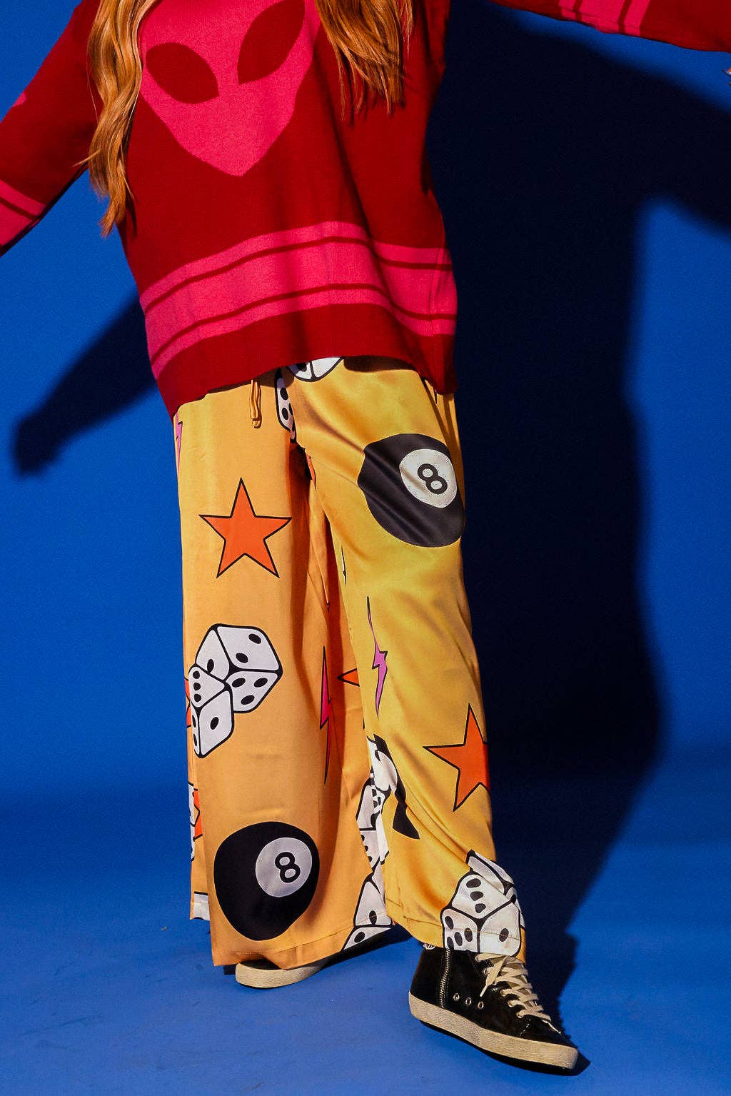 Burnt Toast – Engroshandel Bukser - Dame – Hun er så heldig bredbenede bukser **GENPÅFYLDTE**3