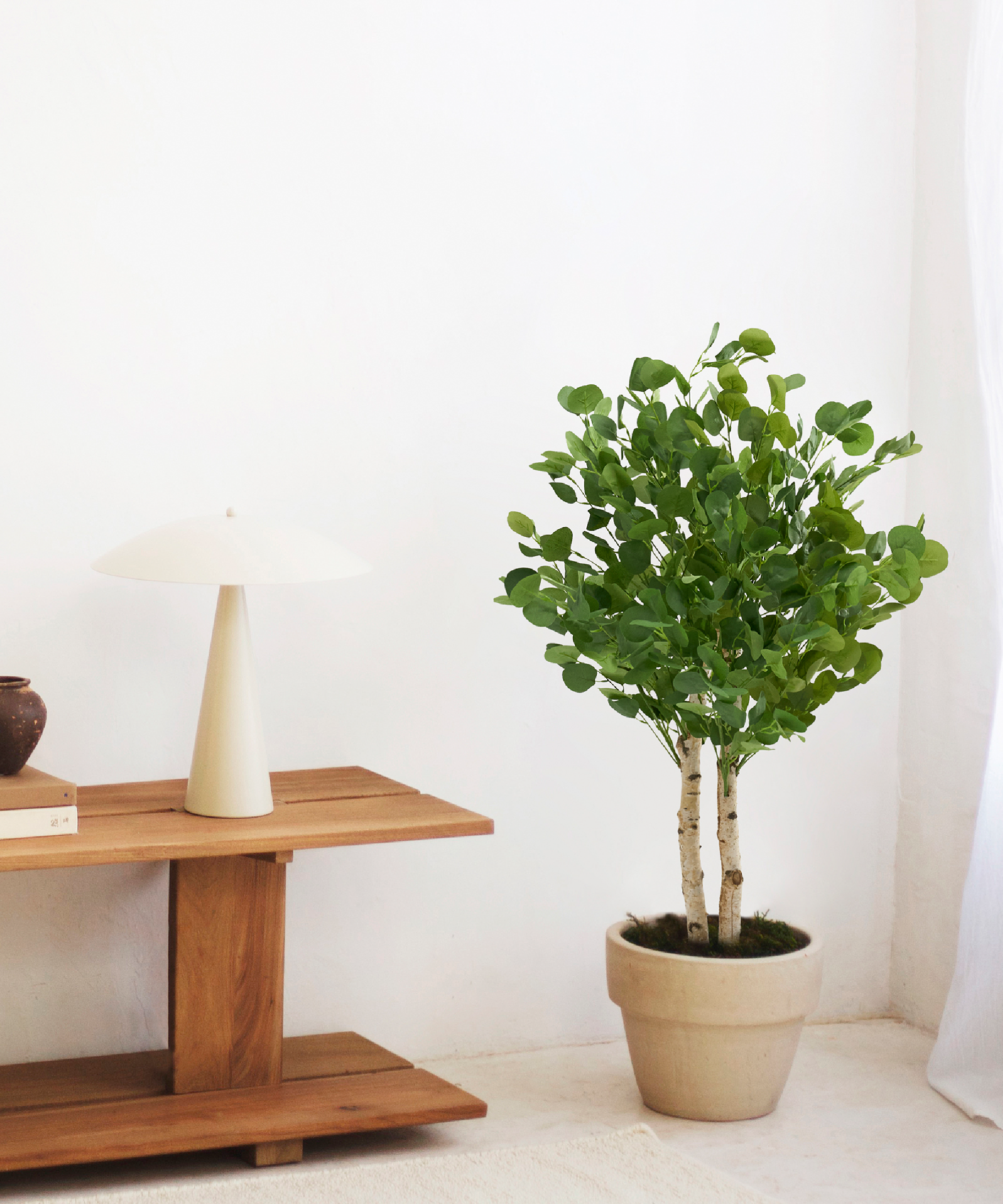 Maia Shop - Venta al por mayor Plantas artificiales - Eucalipto Artificial 105 cm0