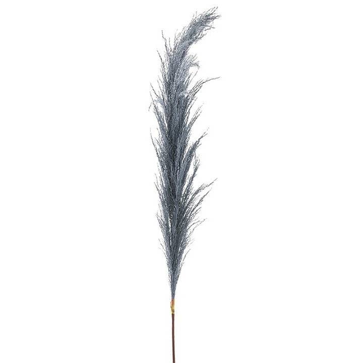 Dried Blue Pampas Reed Grass Spray - 46" for wholesale by Will's Company