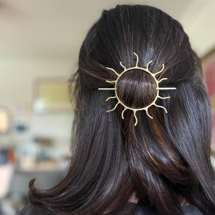 Flower Hair Slide for wholesale by Rachel Pfeffer