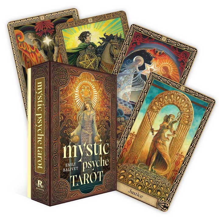 Mystic Psyche Tarot Cards Deck Rockpool Publishing for wholesale by Cardshouse
