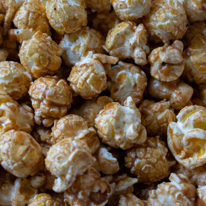 Popcorn Shed - Vendita all'ingrosso Popcorn - Snack box di popcorn gourmet vegani gusto Christmas Pudding2