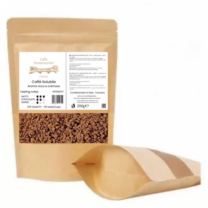 Café instantâneo de qualidade superior por atacado de Caffe Pontevecchio Firenze