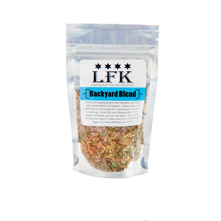 Backyard Blend for wholesale by Lemaster Family Kitchen