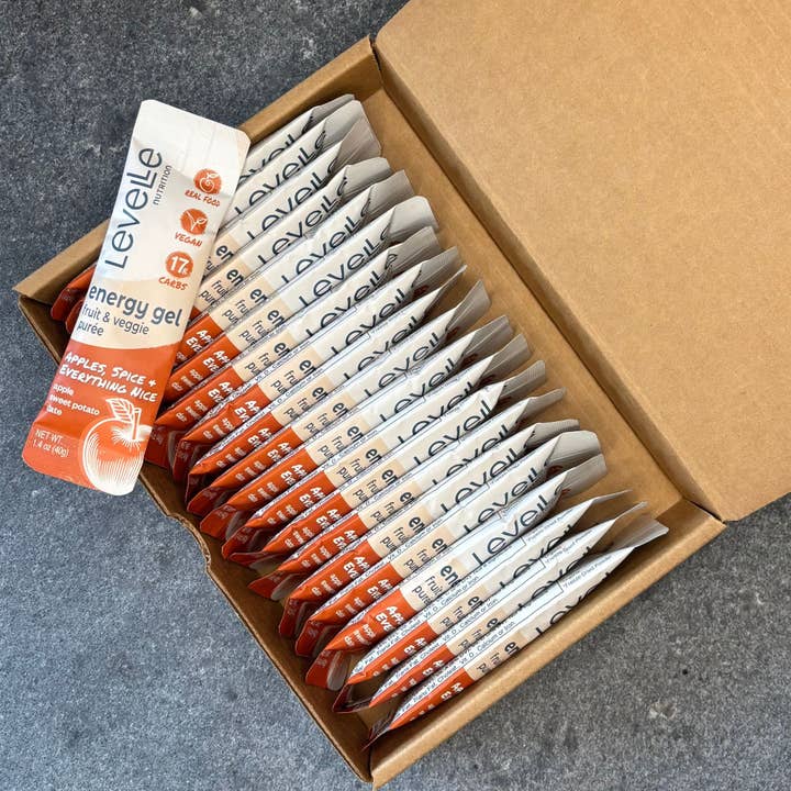 Levelle Nutrition - Wholesale Sports/Energy Drink - Apples, Spice & Everything Nice Energy Gel5