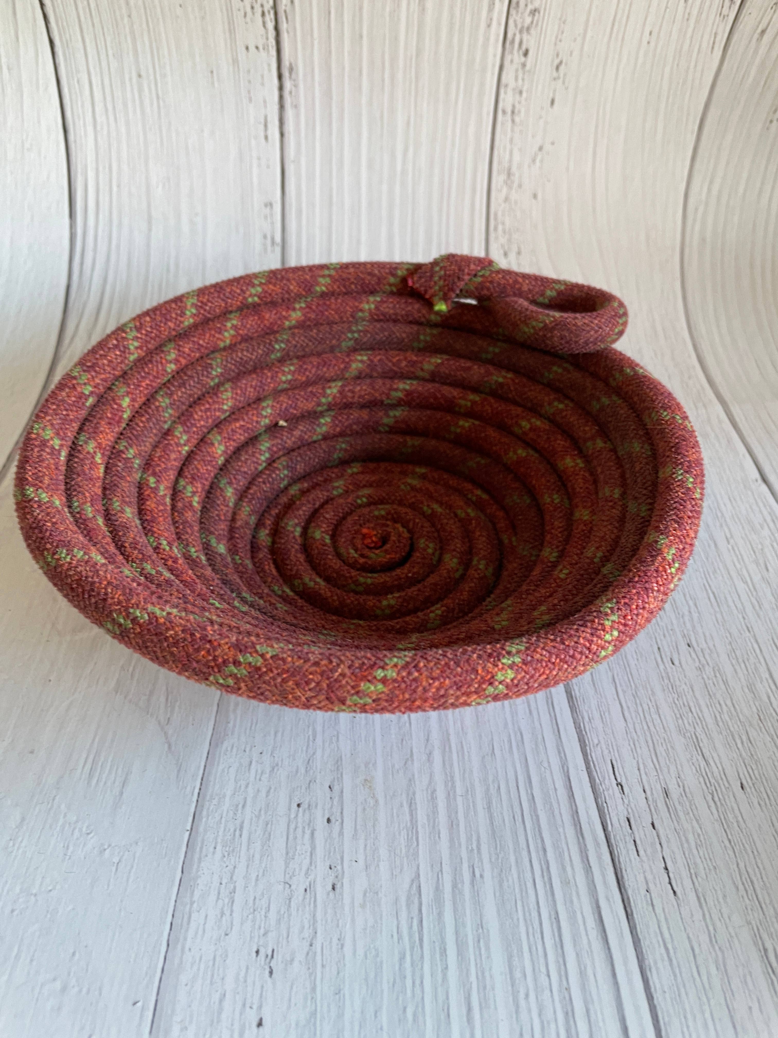 Cactus to Pine - Wholesale Decorative Plate/Dish/Bowl - Upcycled Climbing Rope Bowl2