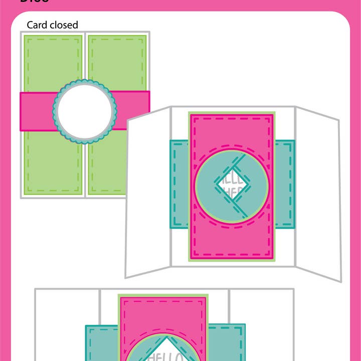 Pink and Main - Wholesale DIY Craft Kit - Shutter Card Dies