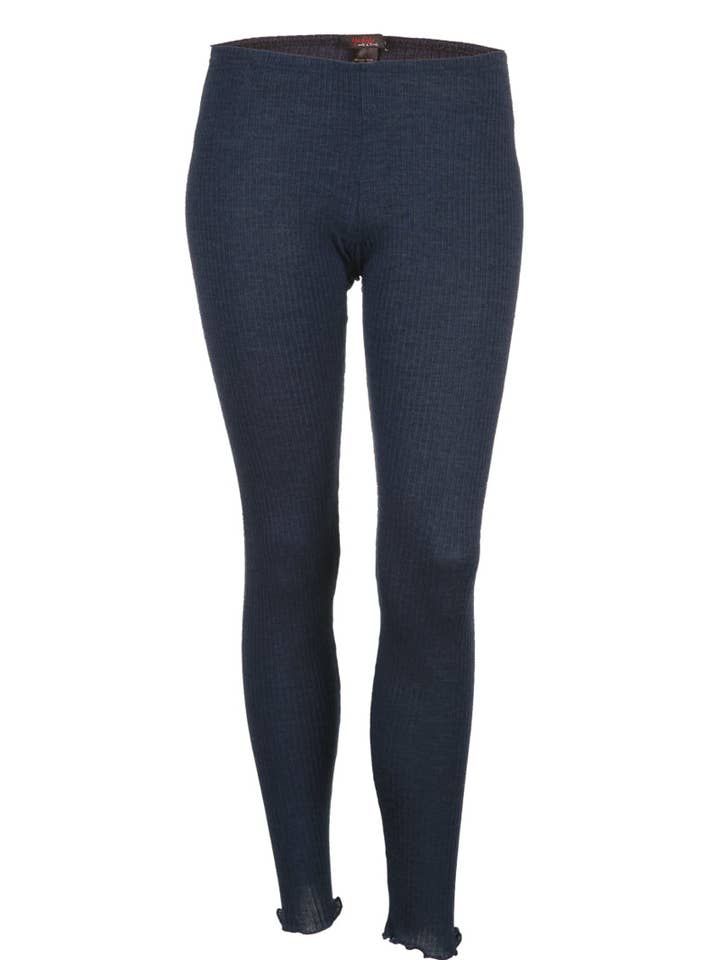 Ilary Leggings - Wool Silk Pleated for wholesale by Madiva