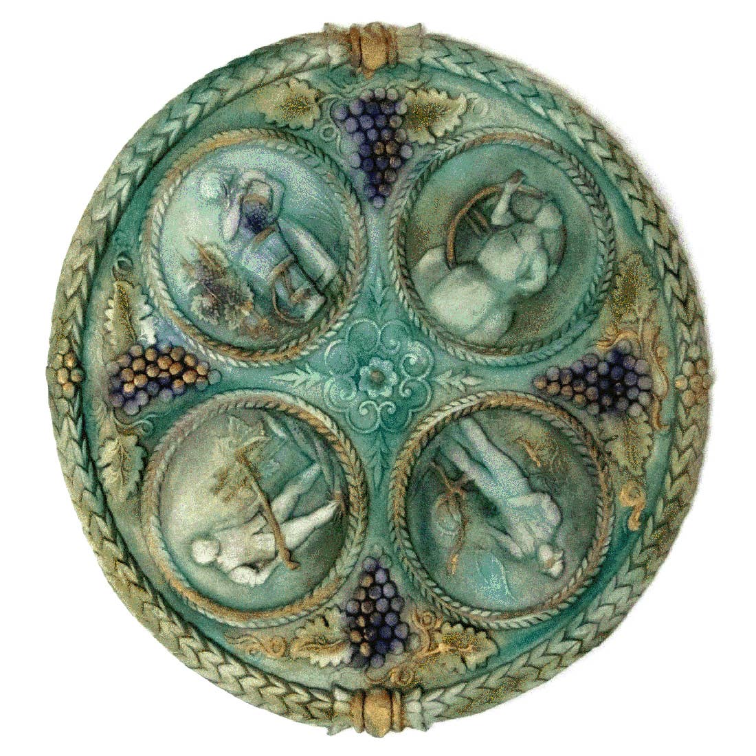 The Saffron Guild – wholesale Konsttryck – Pappersförpackningar, inramade - Vineyards Seasons - Vineyard & Winery1