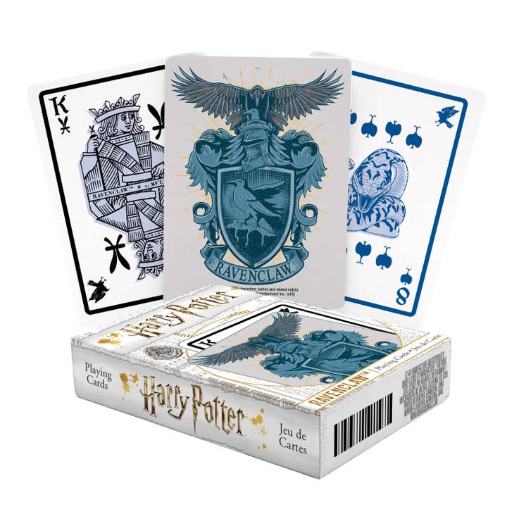 Harry Potter Ravenclaw Playing Cards for wholesale by AQUARIUS, GAMAGO, ICUP, & ROCK SAWS by NMR Brands